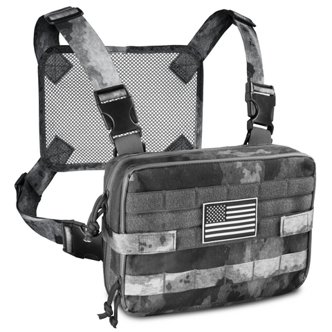 Boundless Performance Tactical Chest Bag Dark-Multi