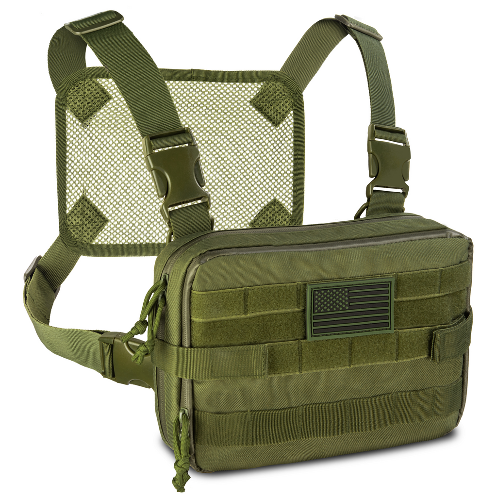 Boundless Performance Tactical Chest Bag OD Green – Boundless
