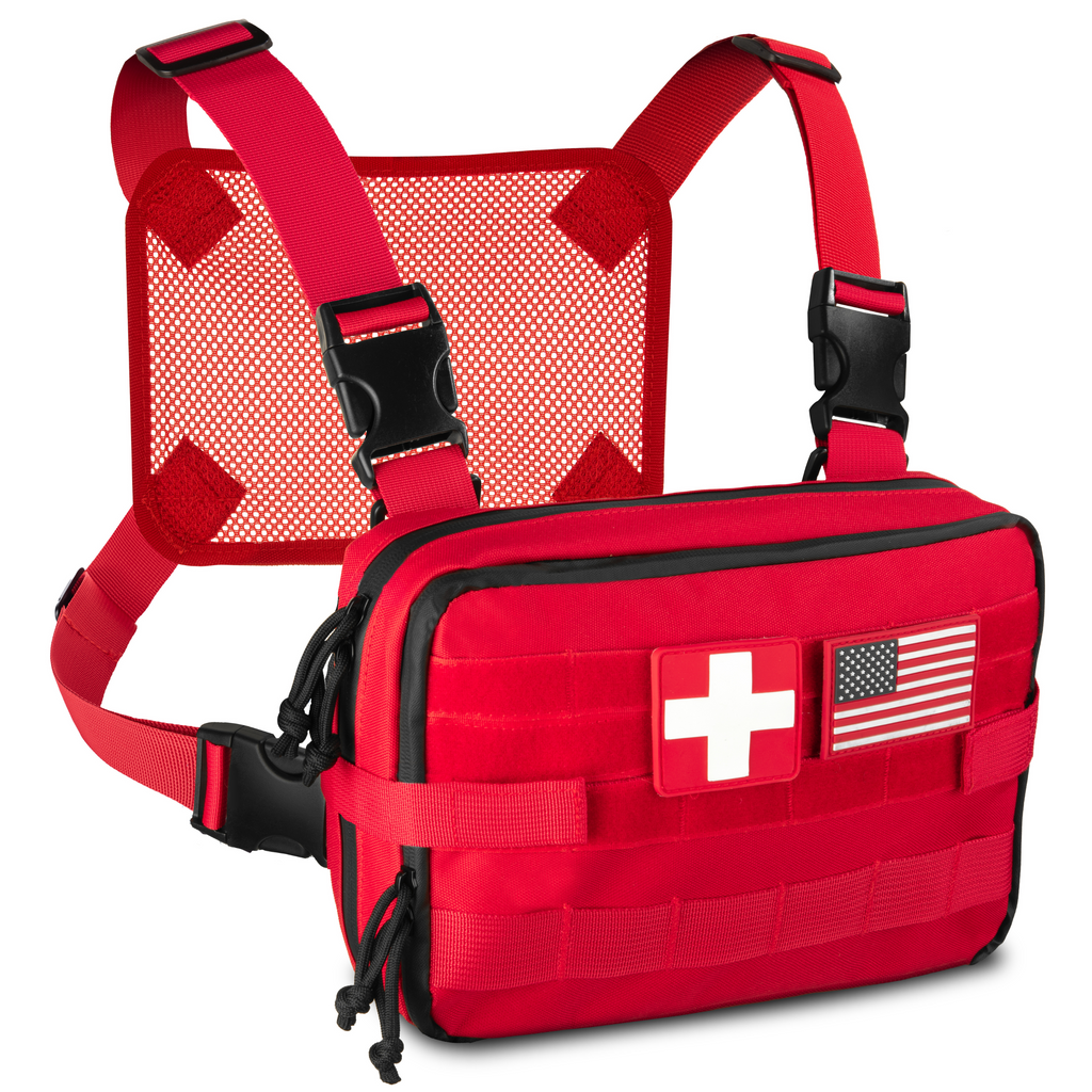 Boundless Performance Tactical Chest Bag Red Boundless