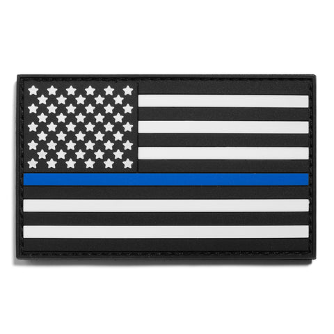 Boundless Performance Blue Line Flag Patch