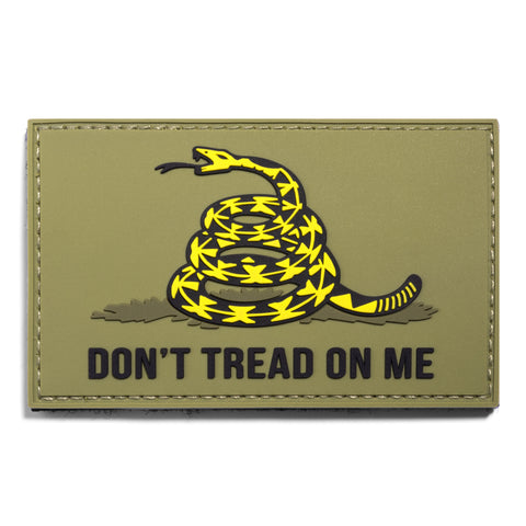 Boundless Performance Don't Tread On Me Patch - Yellow