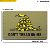 Boundless Performance Don't Tread On Me Patch - Yellow